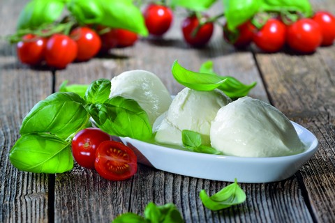 Tomate mat Mozzarella